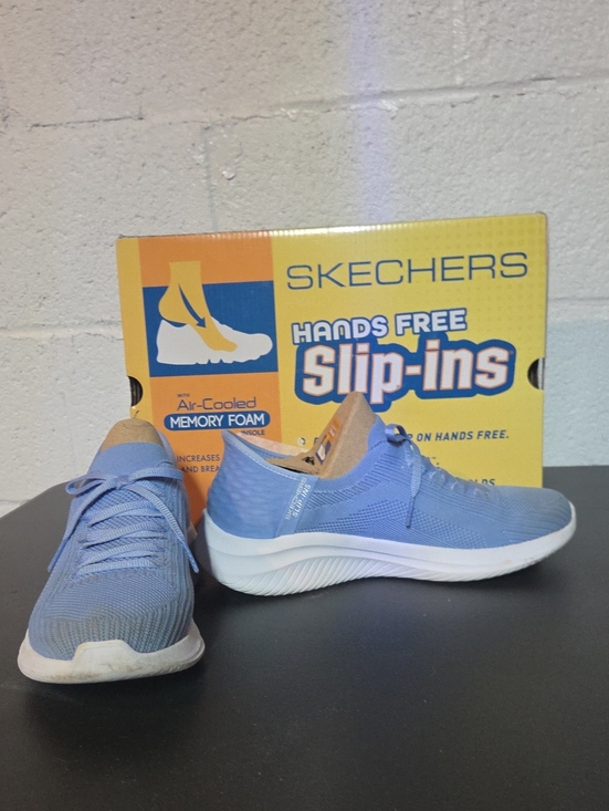 Skechers Shoes - Skechers Women's Periwinkle Knit Slip-On Athletic Sneakers